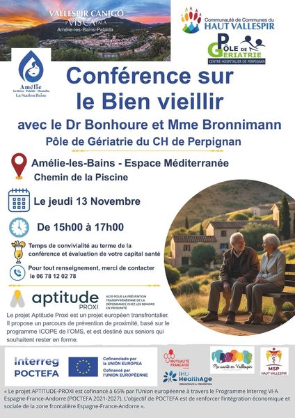 Dépistage de la fragilité des séniors après 60 ans: Aptitude Proxi