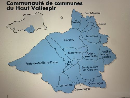 Présentation du territoire de la MSP du Haut Vallespir